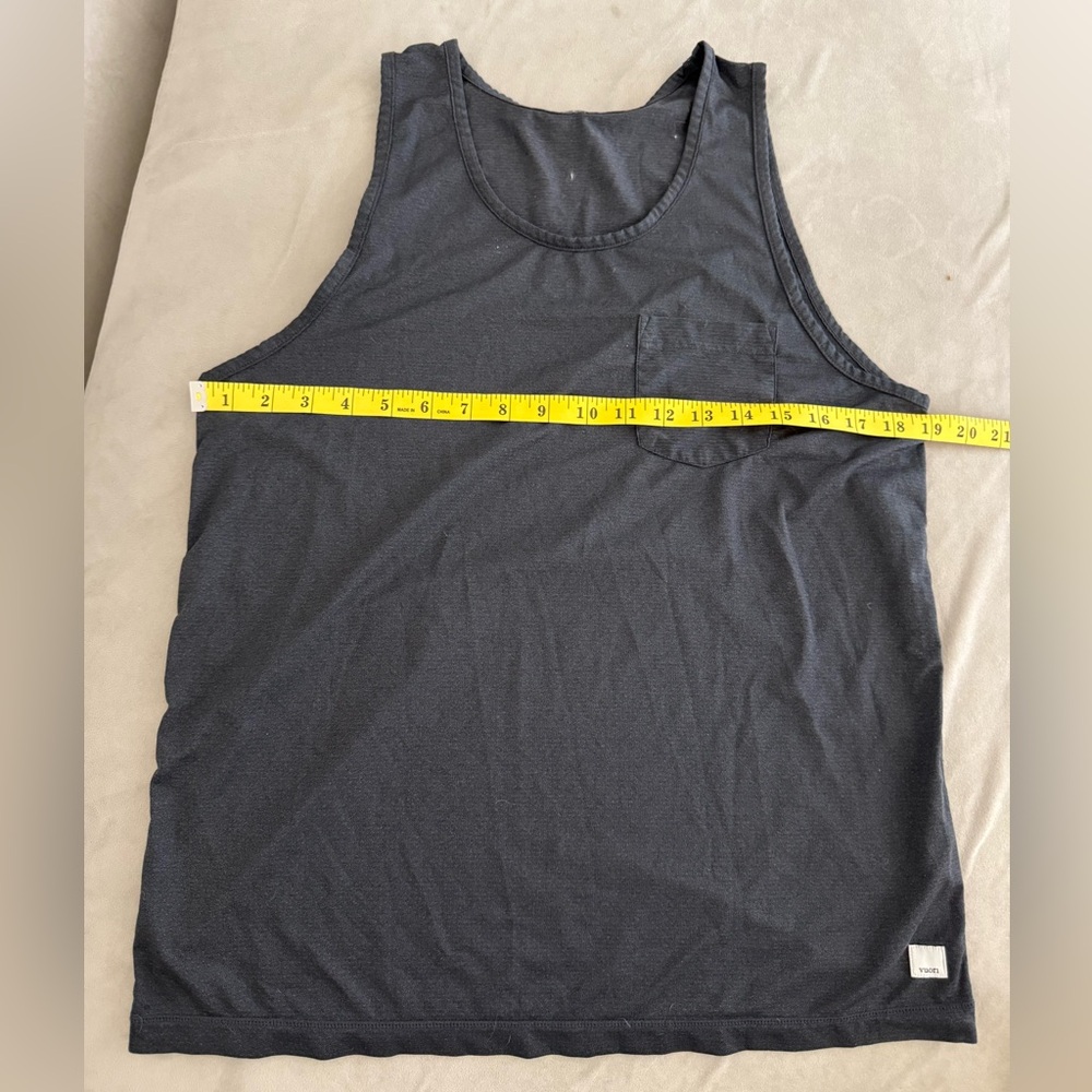 Vuori Charcoal Gray Men's Tank Top
